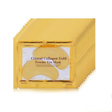 30Pcs=15packs Crystal Collagen Gold Powder Eye Mask