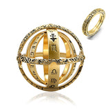 Handmade Sphere Spinner Ring