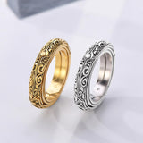 Handmade Sphere Spinner Ring