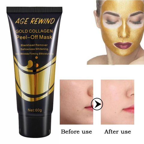 24K Gold Collagen Lifting Blackhead Face Mask