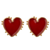 Stud Heart Earrings