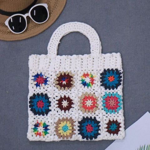 Granny Square Crochet Bag