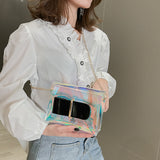 Transparent Clear Mini Crossbody Woman Bag