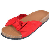 Butterfly Bow Slip On Sandals