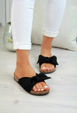 Butterfly Bow Slip On Sandals