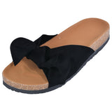 Butterfly Bow Slip On Sandals