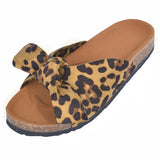 Butterfly Bow Slip On Sandals