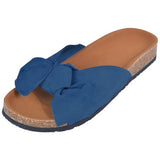 Butterfly Bow Slip On Sandals