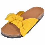 Butterfly Bow Slip On Sandals