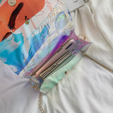 Transparent Clear Mini Crossbody Woman Bag