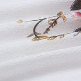 Elastic Strapless Floral Print Women Boho Long Dress