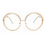 Round Oversize Woman Sunglasses