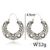 Ethnic Woman Drop Earrings