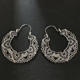 Ethnic Woman Drop Earrings