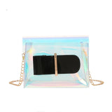 Transparent Clear Mini Crossbody Woman Bag