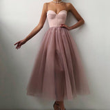 Ball Gown Tulle A-Line Bustier Party Dress