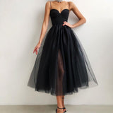 Ball Gown Tulle A-Line Bustier Party Dress