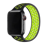 Elastic Silicone Apple Watch Band