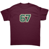 67_Six_Seven_Viral_Meme_T-Shirt__6_7__Maroon_Front_Mockup.png