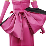 Pink Gloves Dress Cosplay Costume