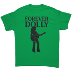 Forever_Dolly_Silhouette_Guitar_T-Shirt_Irish_Green_Mockup.png