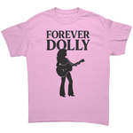 Forever_Dolly_Silhouette_Guitar_T-Shirt_Light_Pink_Front_Mockup.png