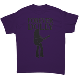 Forever_Dolly_Silhouette_Guitar_T-Shirt_Purple_Front_Mockup.png