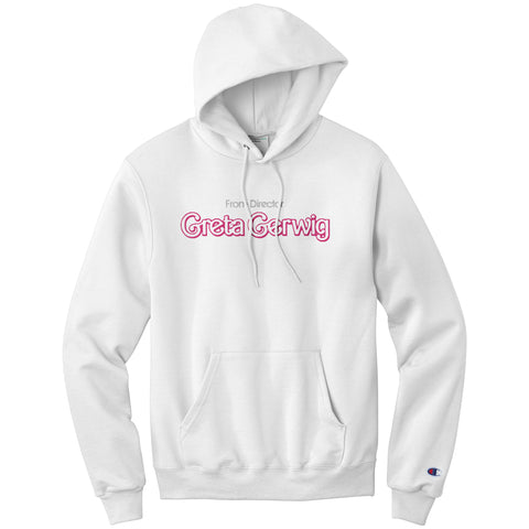 From Director Greta Gerwig Barbie Champion Hoodie Sweatshirt