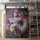 Ace Frehley Poster – KISS Rock Band Guitarist “The Spaceman” Wall Art Print