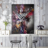Ace Frehley Poster – KISS Rock Band Guitarist “The Spaceman” Wall Art Print