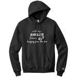 Hanging From The Door Champion Hoodie Sweatshirt