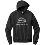 Hanging From The Door Champion Hoodie Sweatshirt