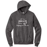 Hanging From The Door Champion Hoodie Sweatshirt