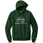 Hanging From The Door Champion Hoodie Sweatshirt