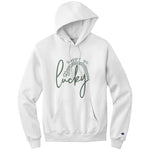 Happy Go Lucky Champion Hoodie Sweatshirt