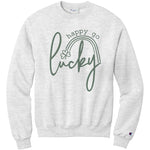 Happy Go Lucky Champion Sweatshirt