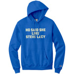 Ho Said She Like Steve Lacy Champion Hoodie Sweatshirt