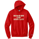 Ho Said She Like Steve Lacy Champion Hoodie Sweatshirt
