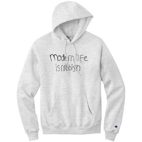 Modern Life Is Rubbish Champion Hoodie Sweatshirt Double Print