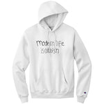 Modern Life Is Rubbish Champion Hoodie Sweatshirt