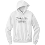 Modern Life Is Rubbish Champion Hoodie Sweatshirt Double Print