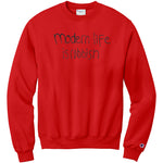 Modern Life Is Rubbish Champion Sweatshirt