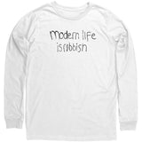Modern Life Is Rubbish Long Sleeve Shirt Double Print