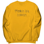 Modern Life Is Rubbish Sweatshirt Double Print