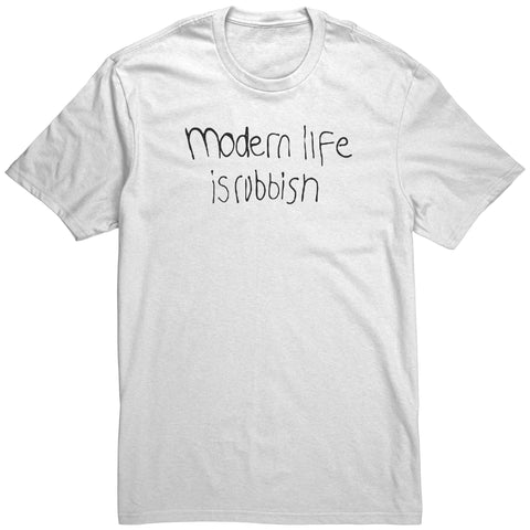 Modern Life Is Rubbish T Shirt Double Print