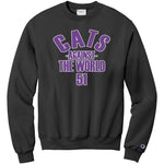 Northwestern Champion Sweatshirt Controversy Cats Against The World