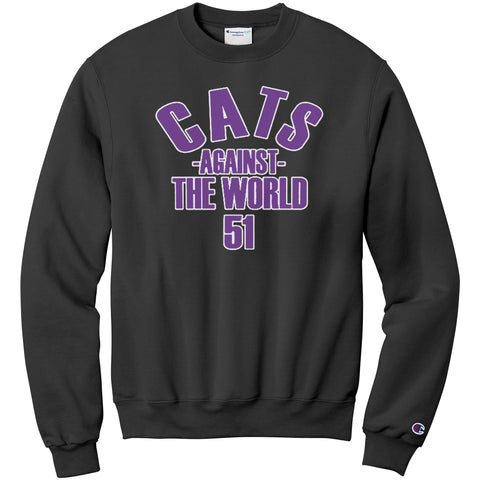 Northwestern Champion Sweatshirt Controversy Cats Against The World