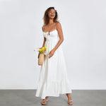 Milk Maid Bohemian Sleeveless Sun Dress