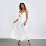 Milk Maid Bohemian Sleeveless Sun Dress