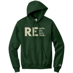 Recycle Recall Rethink Champion Hoodie Sweatshirt